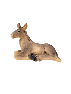 Burro para Presépio 12,5 cm X 10 cm-TerraCotta Arte Sacra