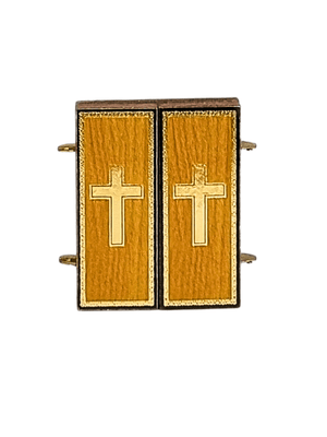 Ícone Bizantino Russo Mãe de Deus das Três Mãos 5,5 x 9,5 cm-TerraCotta Arte Sacra