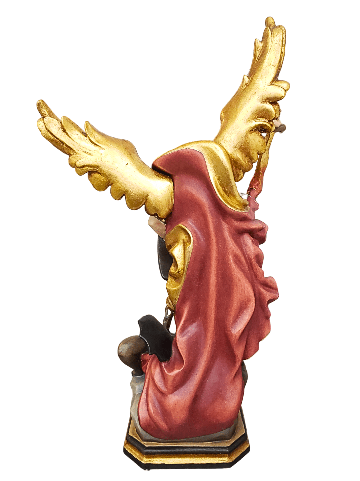 Imagem Italiana em Madeira São Miguel 48 cm-TerraCotta Arte Sacra