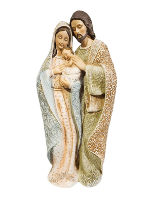 Imagem da Sagrada Família em Resina 40 cm-TerraCotta Arte Sacra