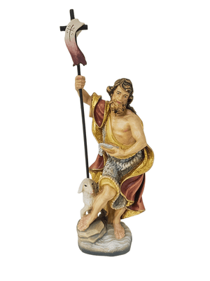 Imagem de Madeira Italiana São João 15cm-TerraCotta Arte Sacra