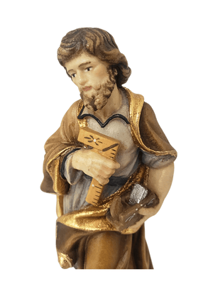 Imagem de Madeira Italiana São José Operário 15cm-TerraCotta Arte Sacra