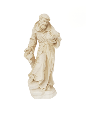 Imagem de Madeira Natural Italiana São Francisco 19 cm-TerraCotta Arte Sacra