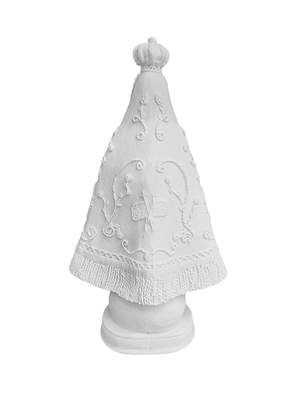 Imagem de Nossa Senhora Aparecida em Pó de Mármore 20 cm-TerraCotta Arte Sacra