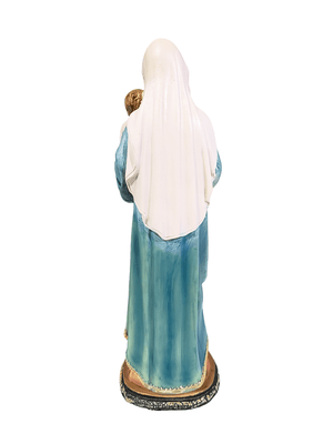 Imagem de Nossa Senhora com Menino Jesus em Resina 20 cm-TerraCotta Arte Sacra