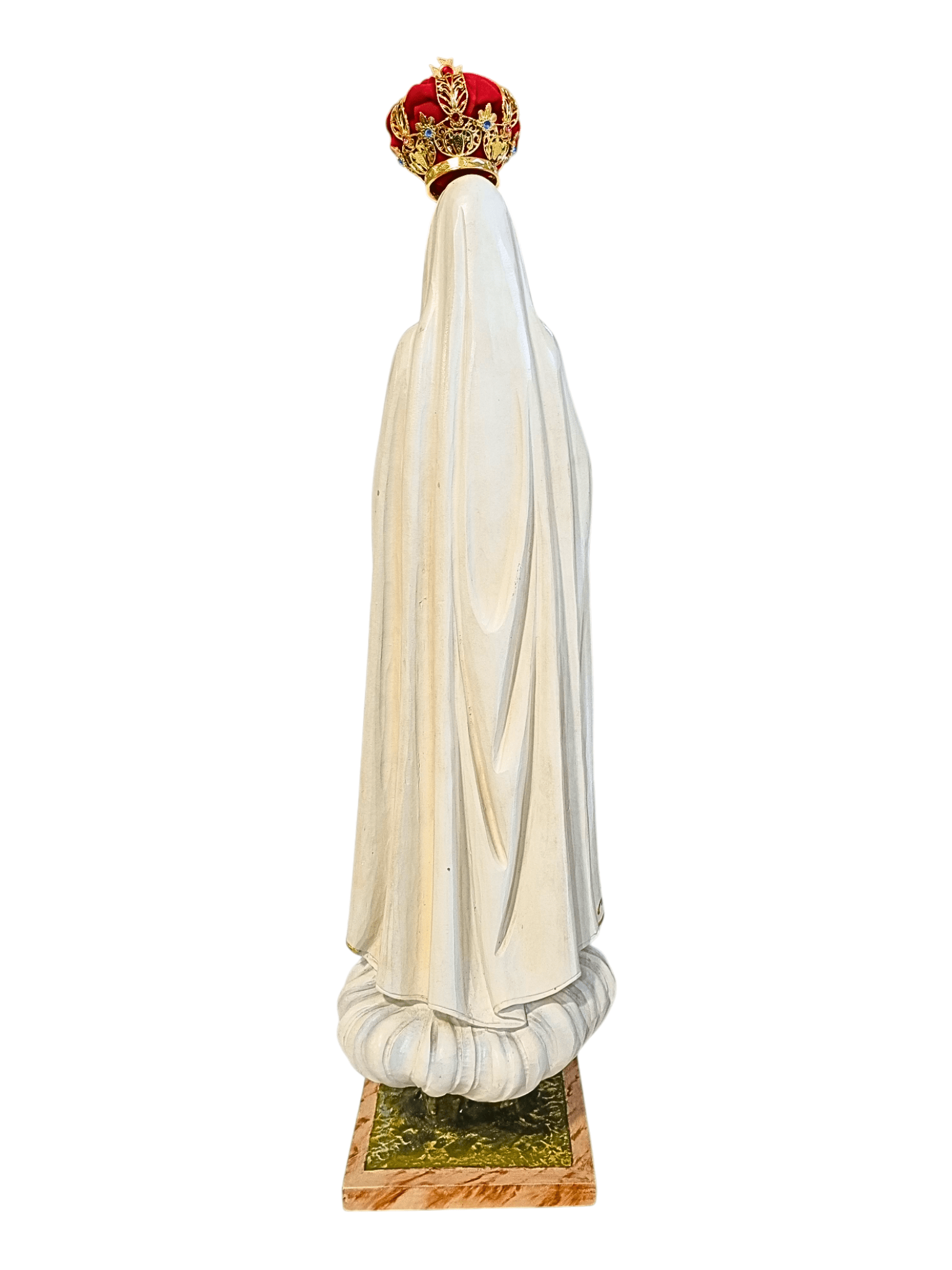 Imagem de Nossa Senhora de Fátima em Madeira 73,5 cm-TerraCotta Arte Sacra