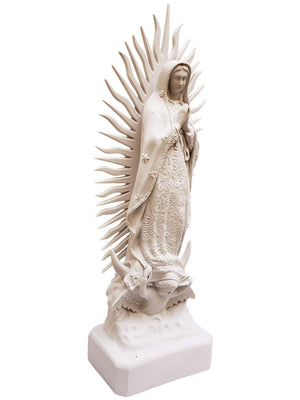 Imagem de Nossa Senhora de Guadalupe 58 cm em Pó de Mármore-TerraCotta Arte Sacra