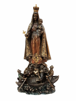 Imagem de Nossa Senhora dos Navegantes-TerraCotta Arte Sacra