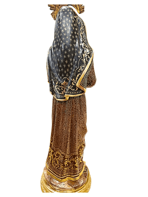 Imagem de Santa Rita Policromada 46 cm-TerraCotta Arte Sacra