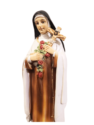 Imagem de Santa Terezinha em Resina 30 cm-TerraCotta Arte Sacra