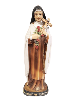 Imagem de Santa Terezinha em Resina 30 cm-TerraCotta Arte Sacra