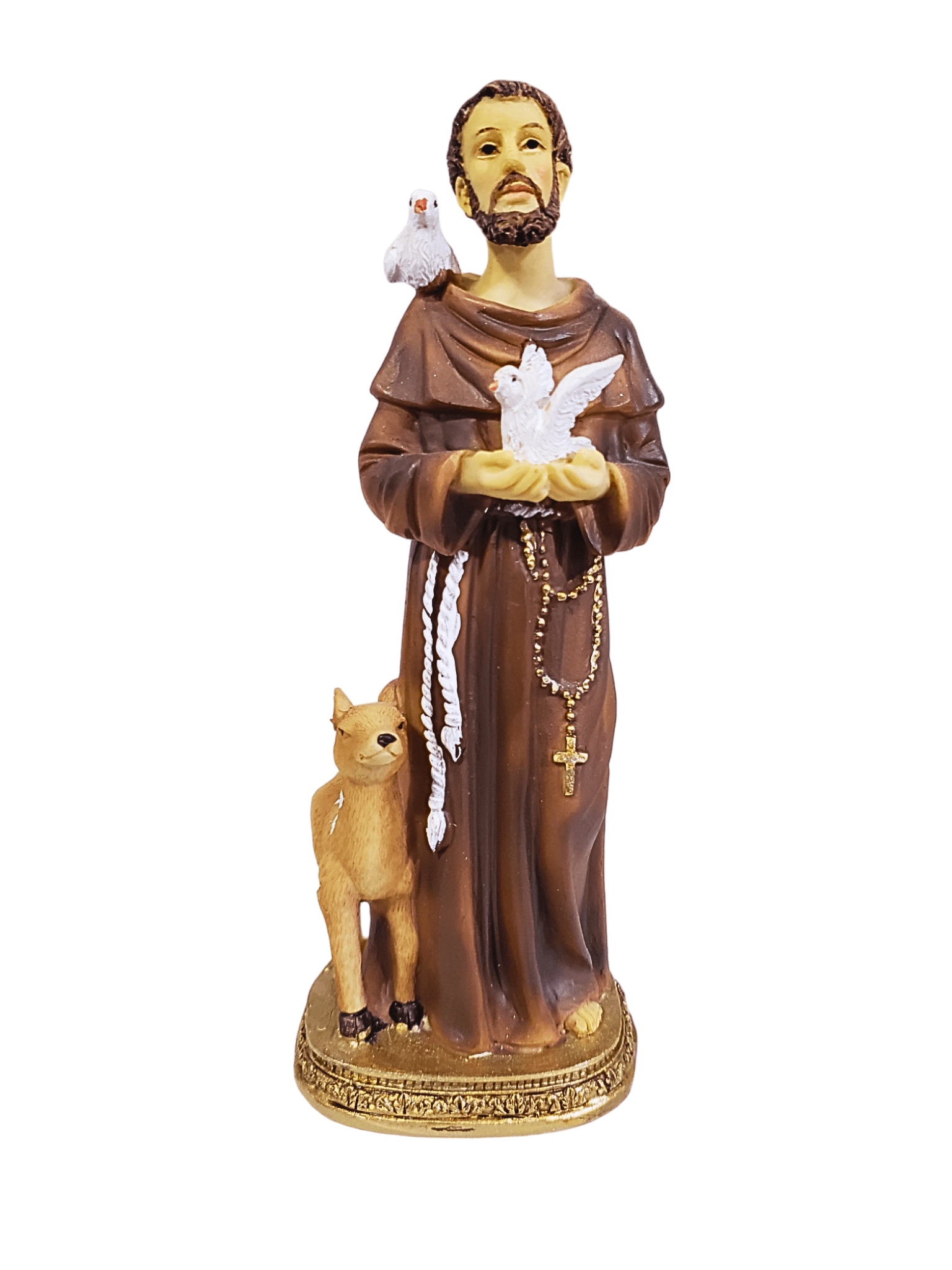 Imagem de São Francisco em Resina 20 cm-TerraCotta Arte Sacra