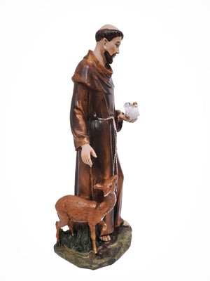 Imagem de São Francisco em Resina 30 cm-TerraCotta Arte Sacra