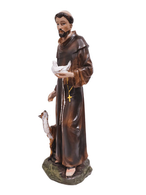 Imagem de São Francisco em Resina 30 cm-TerraCotta Arte Sacra