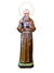 Imagem de São Padre Pio em Pó de Mármore Colorido 105 cm com Olhos de Vidro-TerraCotta Arte Sacra