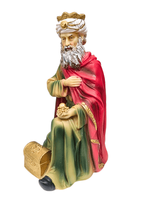 Imagem em Resina Rei Mago Belchior 20 cm-TerraCotta Arte Sacra