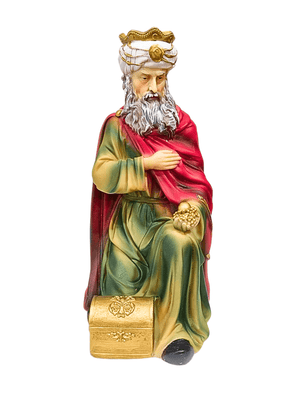 Imagem em Resina Rei Mago Belchior 20 cm-TerraCotta Arte Sacra