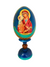 Ovo Russo em Madeira Fabergé Ícone Mãe de Deus das Três Mãos 16 cm-TerraCotta Arte Sacra