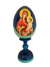 Ovo Russo em Madeira Fabergé Ícone Mãe de Deus de Jerusalém 20 cm-TerraCotta Arte Sacra