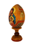 Ovo Russo em Madeira Fabergé Ícone Sagrada Família 13 cm-TerraCotta Arte Sacra