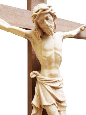 Crucifixo Madeira-TerraCotta Arte Sacra