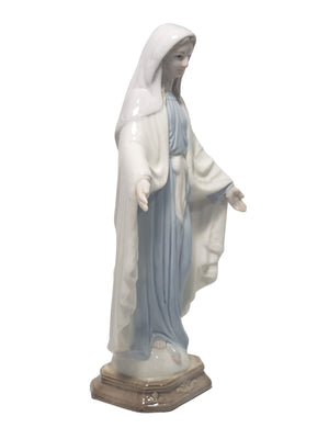 Imagem de Nossa Senhora das Graças de Porcelana 28 cm-TerraCotta Arte Sacra