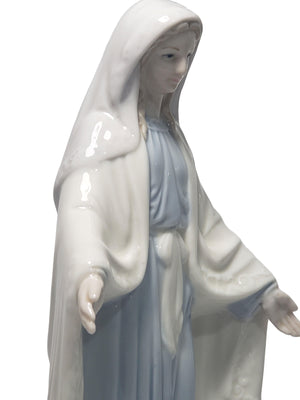 Imagem de Nossa Senhora das Graças de Porcelana 28 cm-TerraCotta Arte Sacra