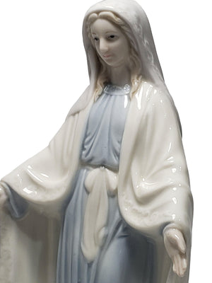 Imagem de Nossa Senhora das Graças de Porcelana 28 cm-TerraCotta Arte Sacra