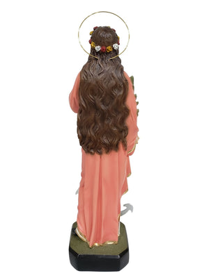 Imagem de Santa Filomena em Pó de Mármore 52 cm-TerraCotta Arte Sacra