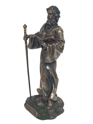 Imagem de São Paulo em Pó de Mármore com Bronze 20 cm-TerraCotta Arte Sacra